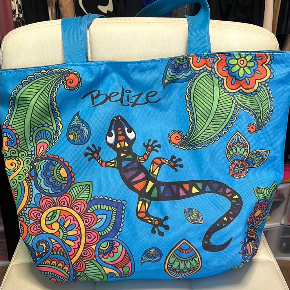 Colorful Belize Tote Bag